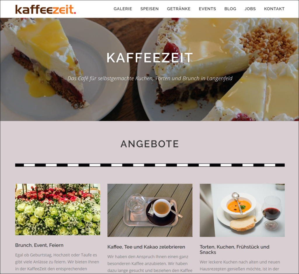 Cafe - Kaffeezeit Langenfeld