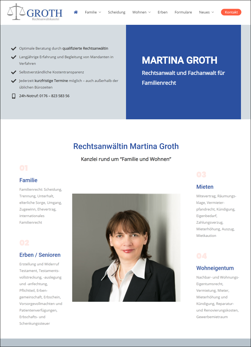 Rechtsanwältin Martina Groth