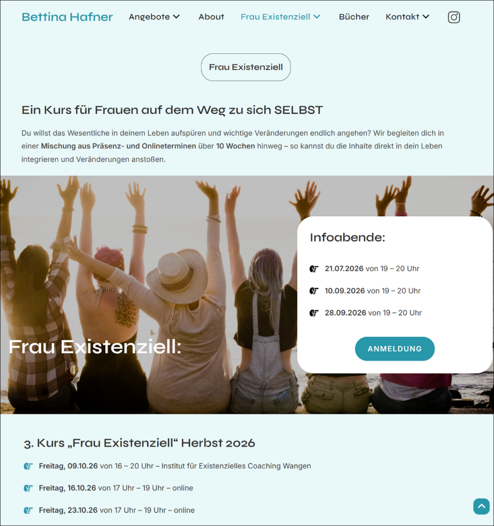 Bettina Hafner – Coaching